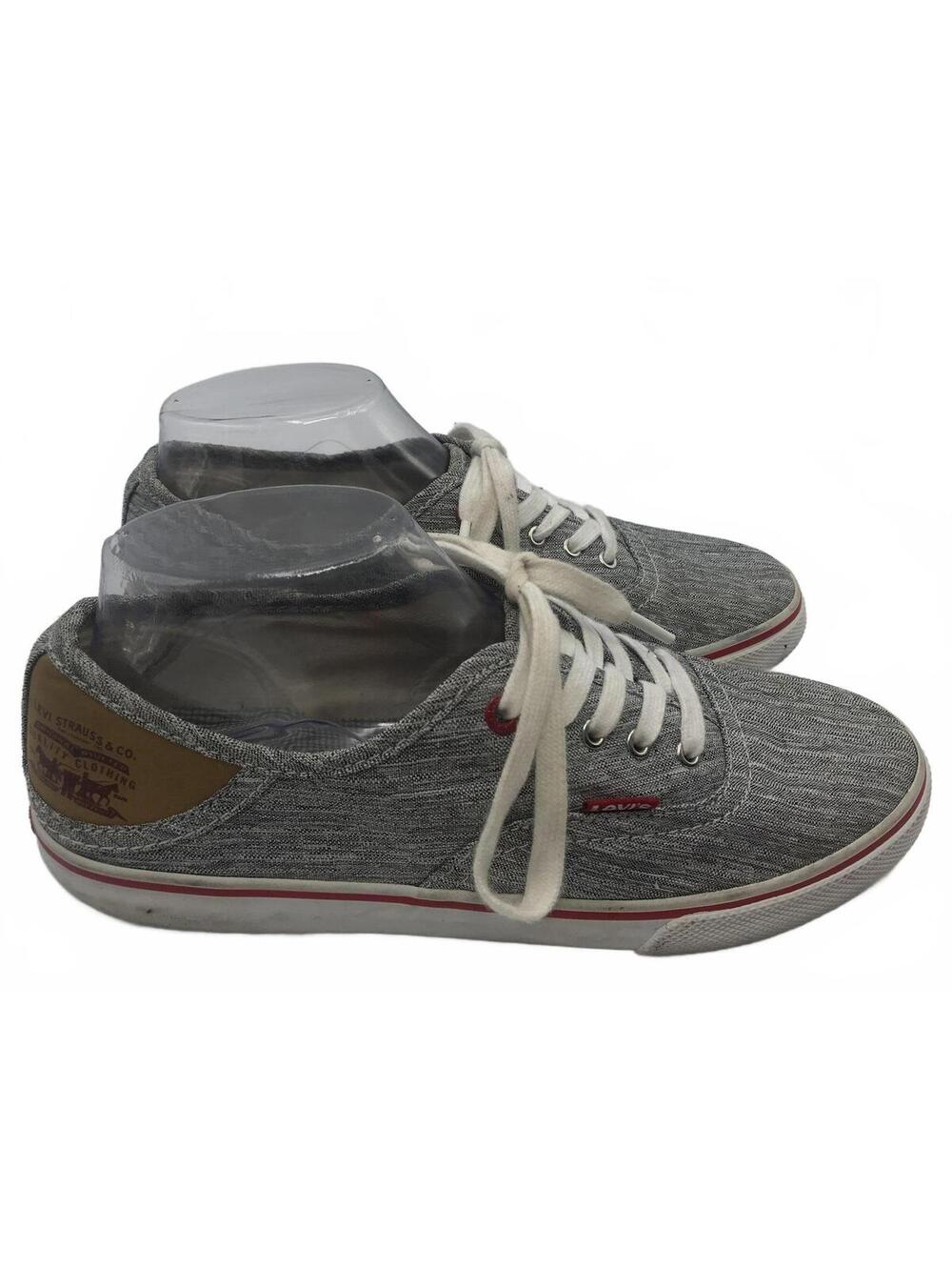 Levi’s Women’s Canvas Shoes Size 8 Grey  Comfort Casual
